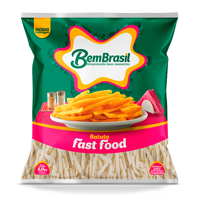 BEM BATATA FAST FOOD BEM BRASIL 2KG