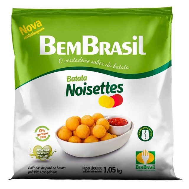 BEM BATATA NOISETTES BEM BRASIL 1,05KG