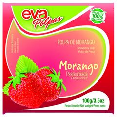 POLPA MORANGO EVA 100G