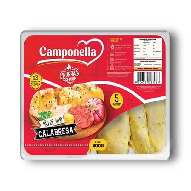 C-PAO ALHO CAMPONELLA CHURR CALA 10X400G