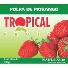 POLPA MORANGO TROPICAL 100G