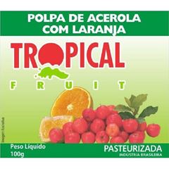 POLPA ACEL/LARANJ TROPICAL 100G