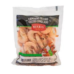 CAMARAO INTEIRO COZIDO 150/200 MARIS 200G
