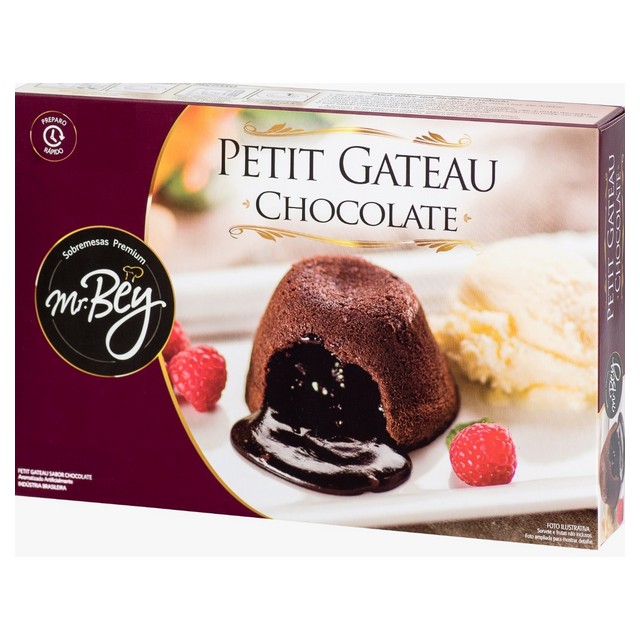 PETIT GATEAU CHOCOLATE MR BEY 12X160GR