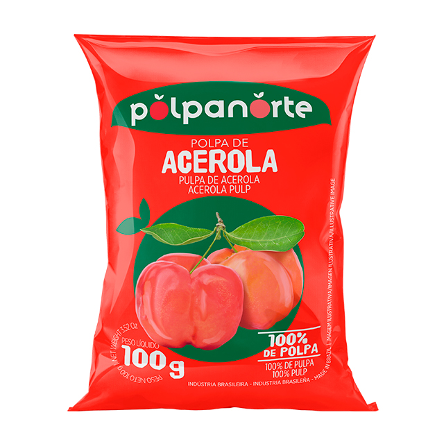 ACEROLA POLPA 100 GR CX 12 KG