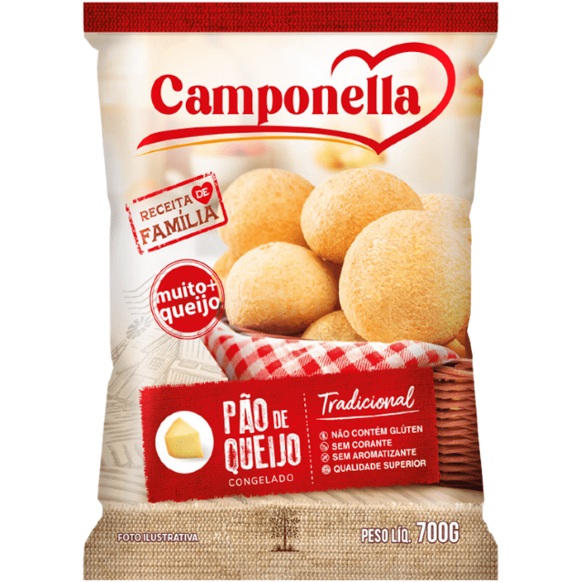 CAMPONELLA PAO DE QUEIJO TRADIC 16x700G