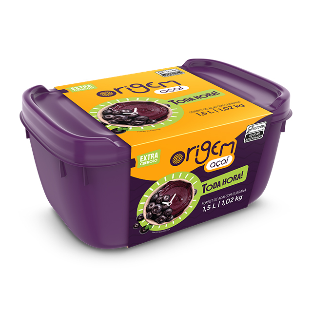 ACAI ORIGEM TODA HORA POTE  6x1,5 LT