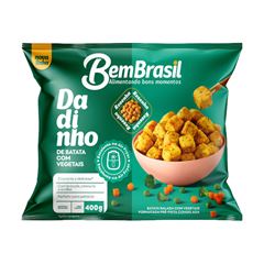 BATATA BEM BRASIL DADINHO C/VEG 24X400G