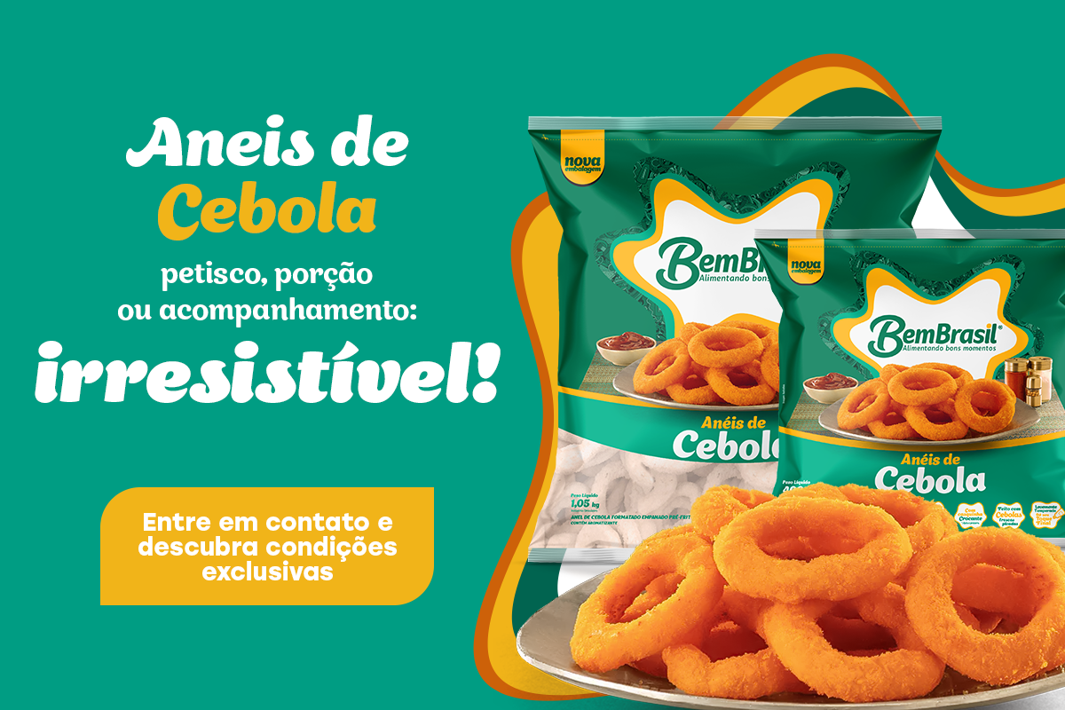 Anéis de cebola Bem Brasil