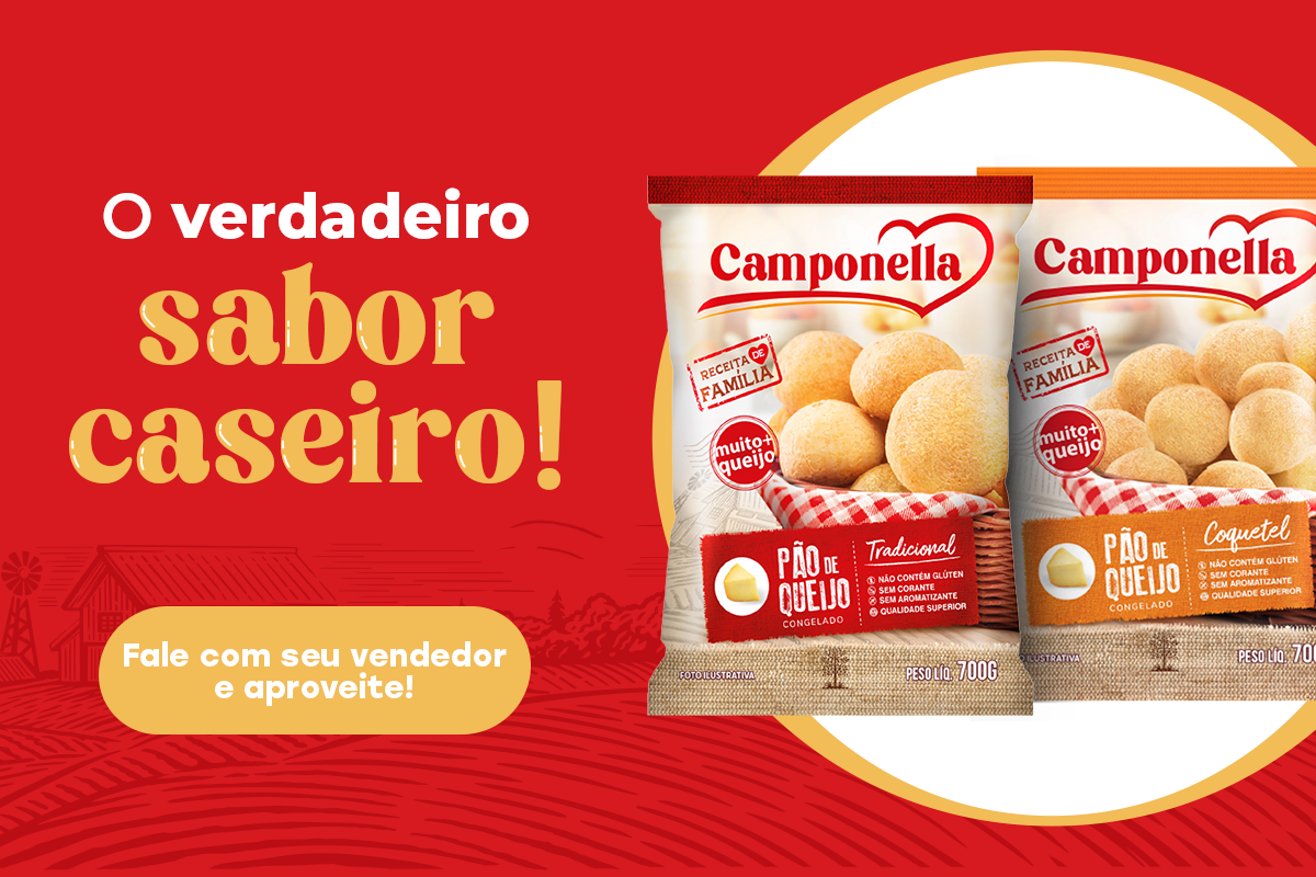 Pão de queijo Camponella